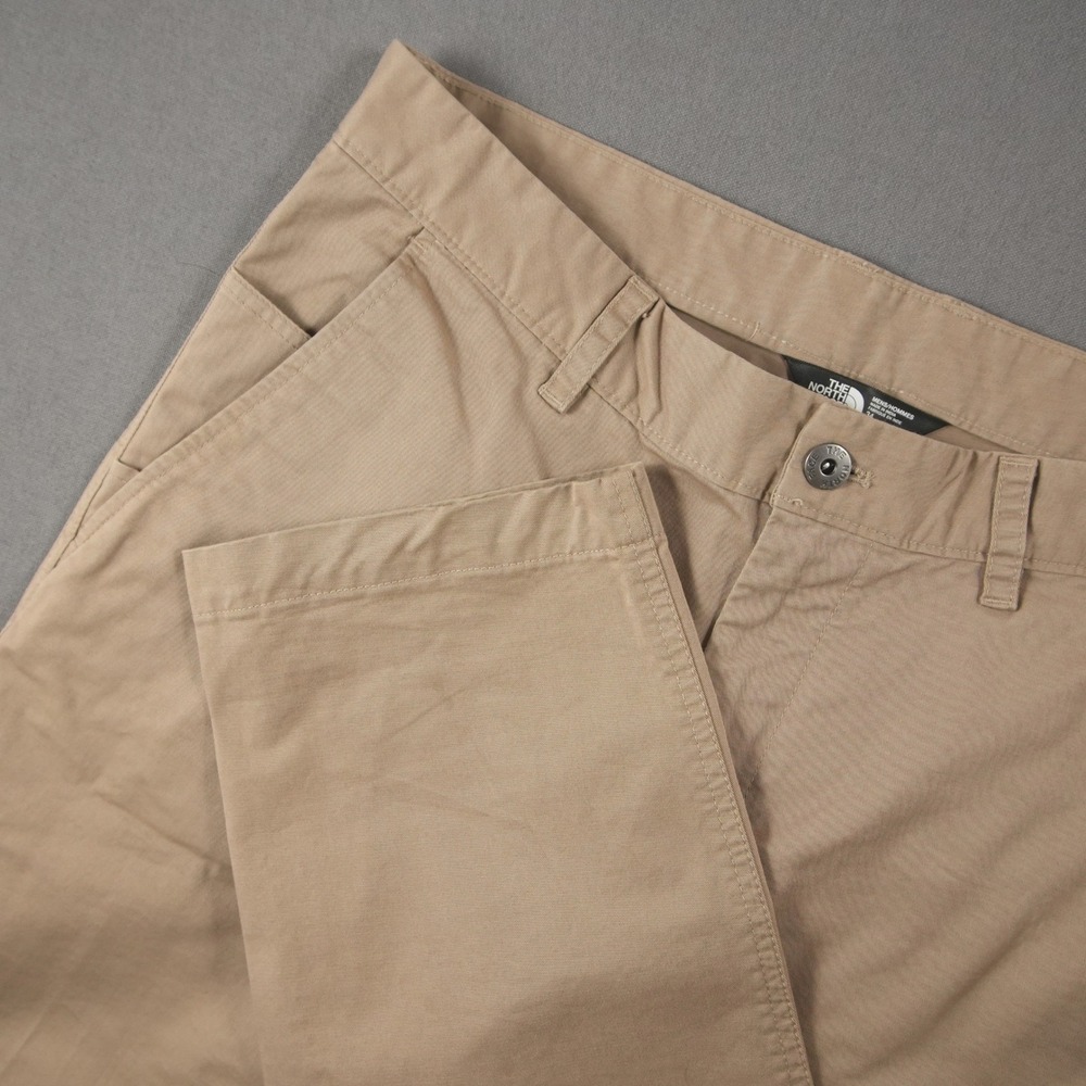 The North Face Chino Performance Casual Pants Mens 34x31 Straight Leg Trousers